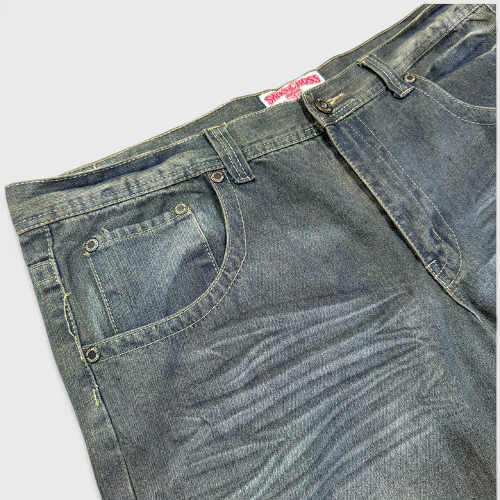 Swiss Cross Flap Pocket jeans dark wash 40x34 - Shop-Tetuan