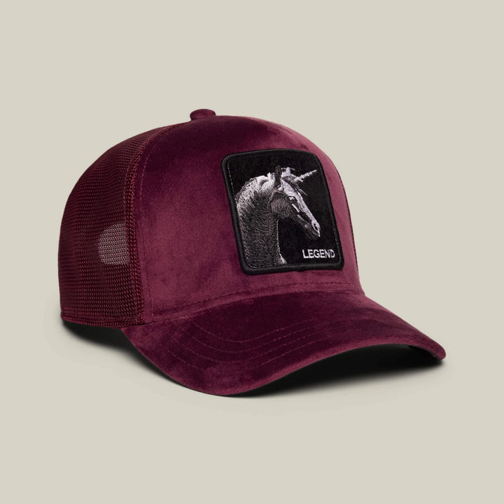 Goorin Bros. Velour Legend trucker desire