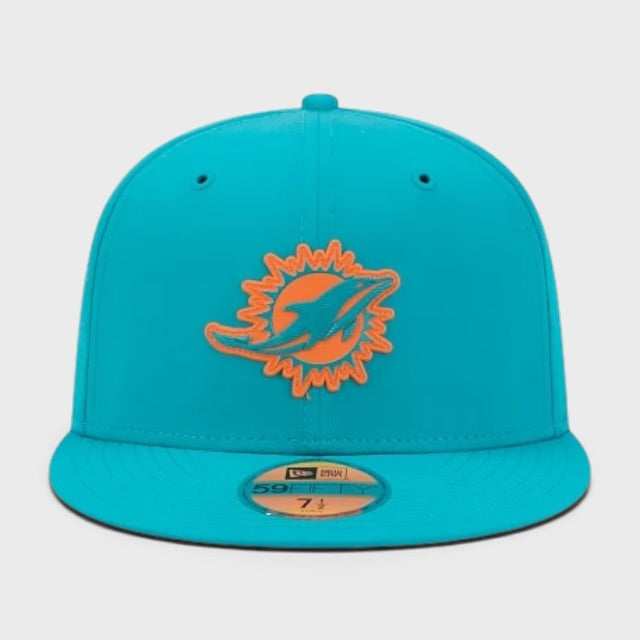 New Era NFL 2026 Sideline59Fifty M Dolphins turquoise