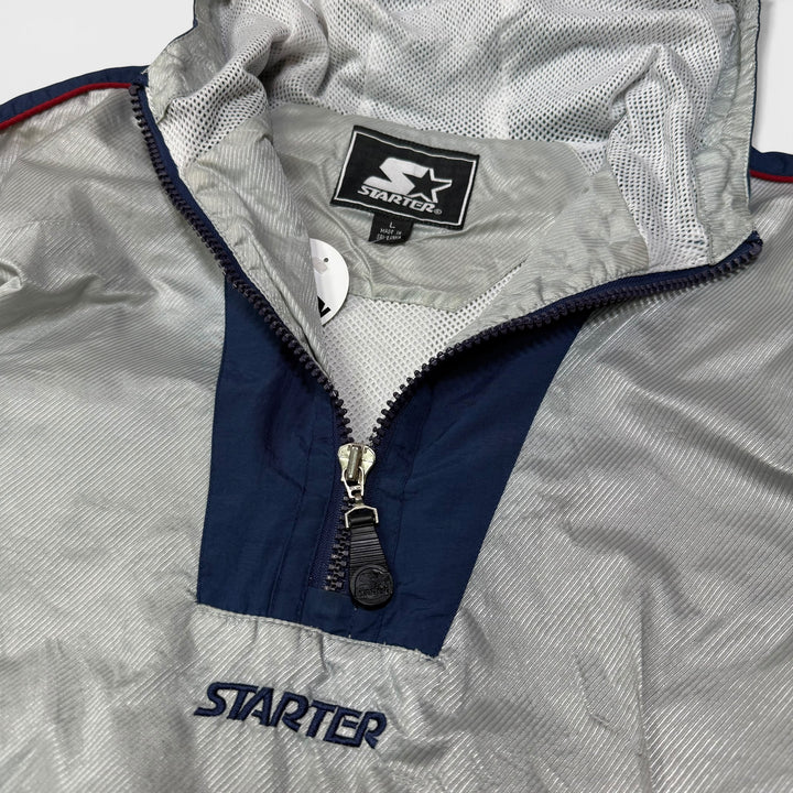 Starter 90s Pullover Windbreaker grey/navy/red L - Shop-Tetuan