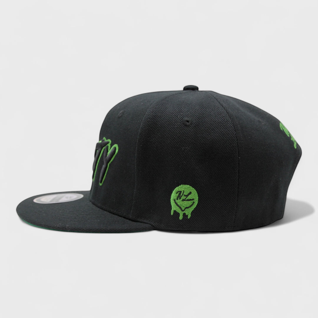 Naughty League Detroit Dirty Kermits Snapback black - Shop-Tetuan