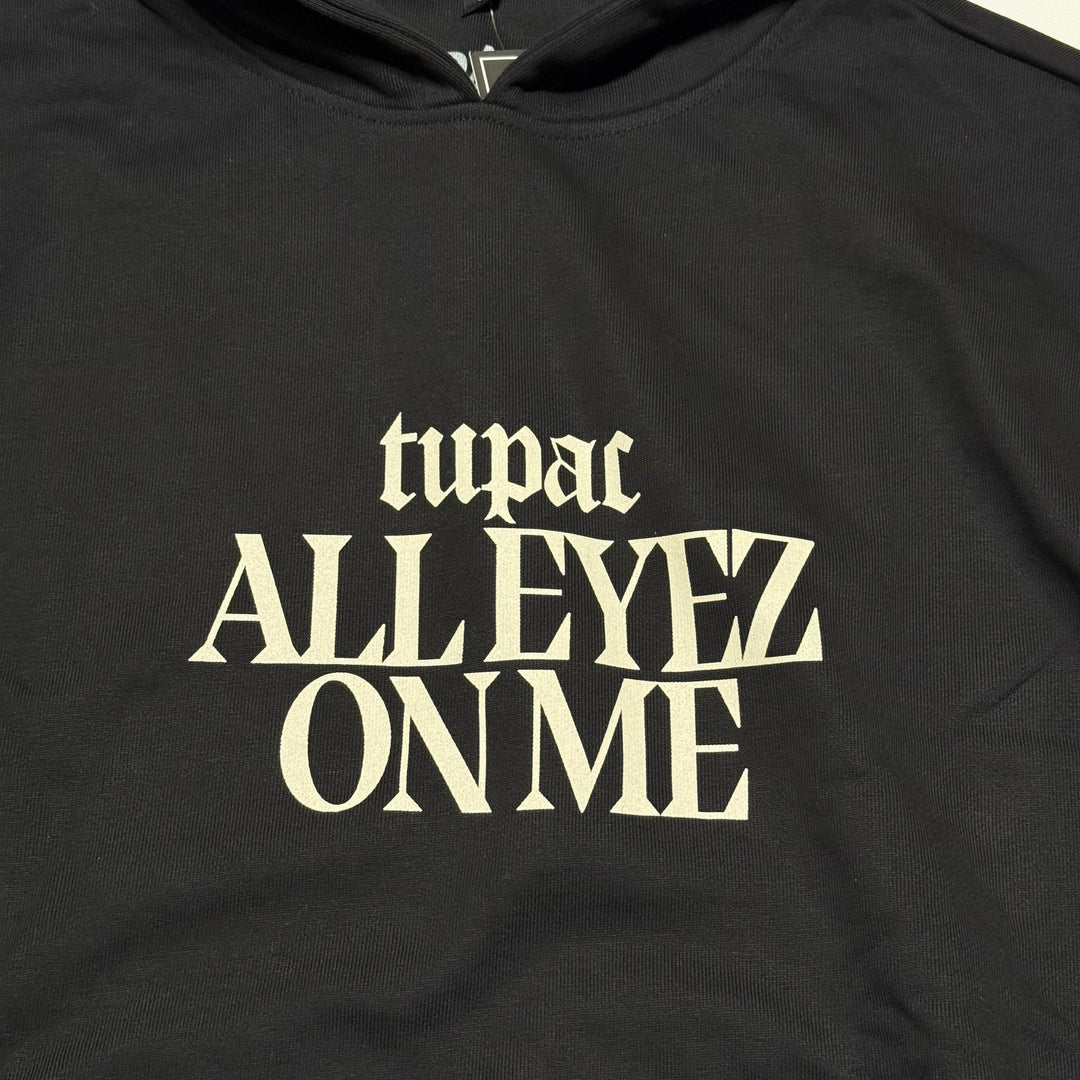 Mister 2Pac All Eyez on me Tracklist Ultra Heavy Oversize Hoodie black - Shop-Tetuan