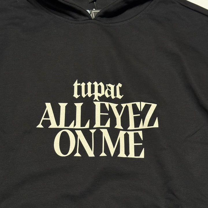 Mister 2Pac All Eyez on me Tracklist Ultra Heavy Oversize Hoodie black - Shop-Tetuan