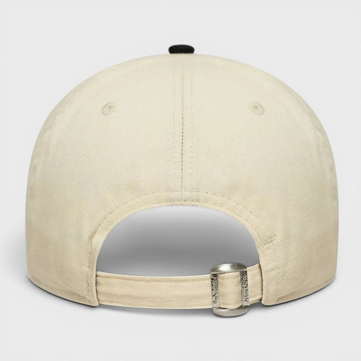 New Era Wash Distress 9Twenty A-Frame cap light beige/black - Shop-Tetuan