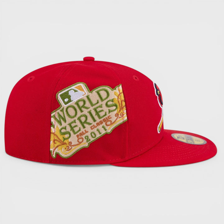 New Era MLB Hidden Hit 59Fifty STL Cardinals red - Shop-Tetuan