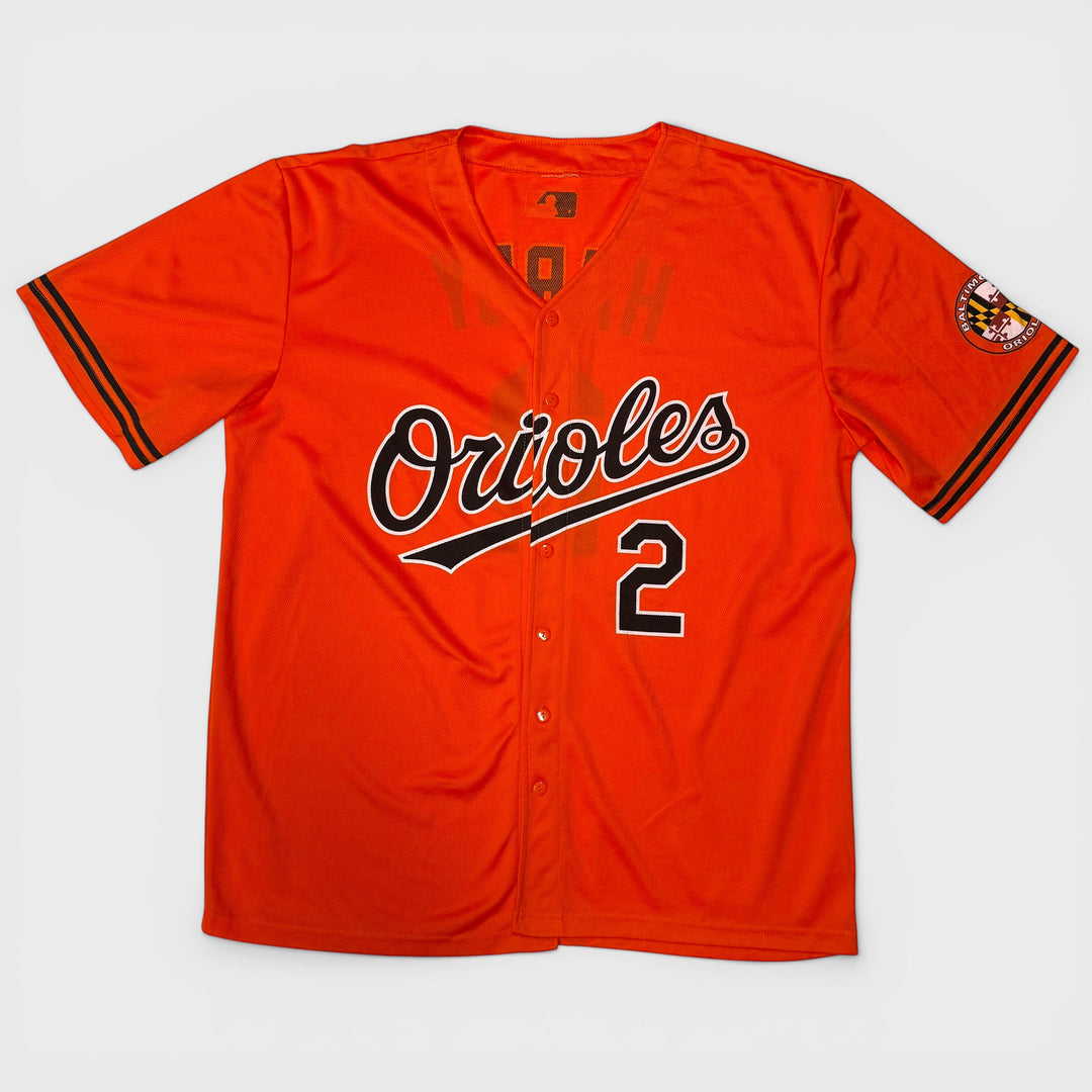 MLB Baltimore Orioles Jersey Hardy #2 orange XL - Shop-Tetuan