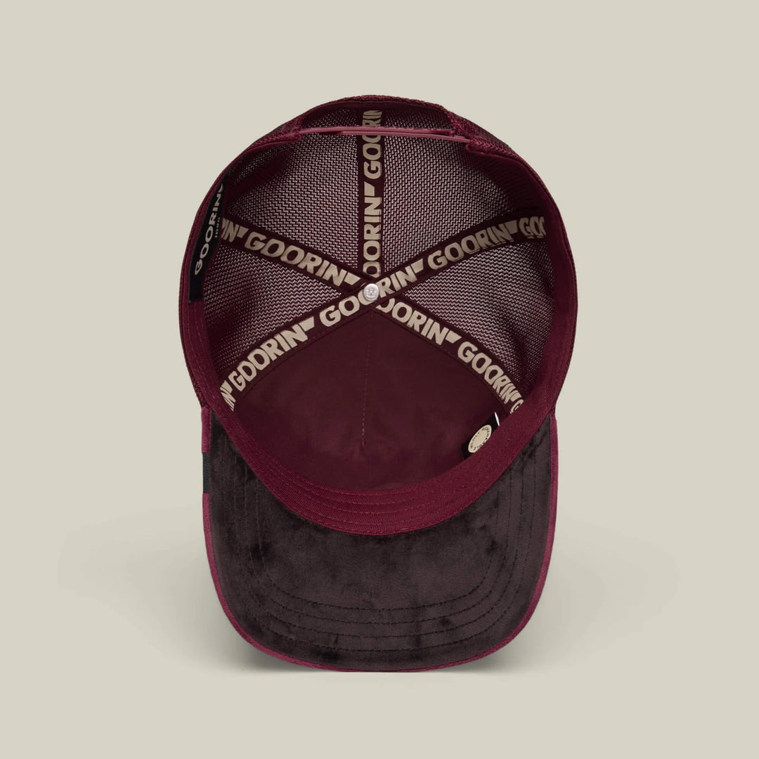 Goorin Bros. Velour Legend trucker desire