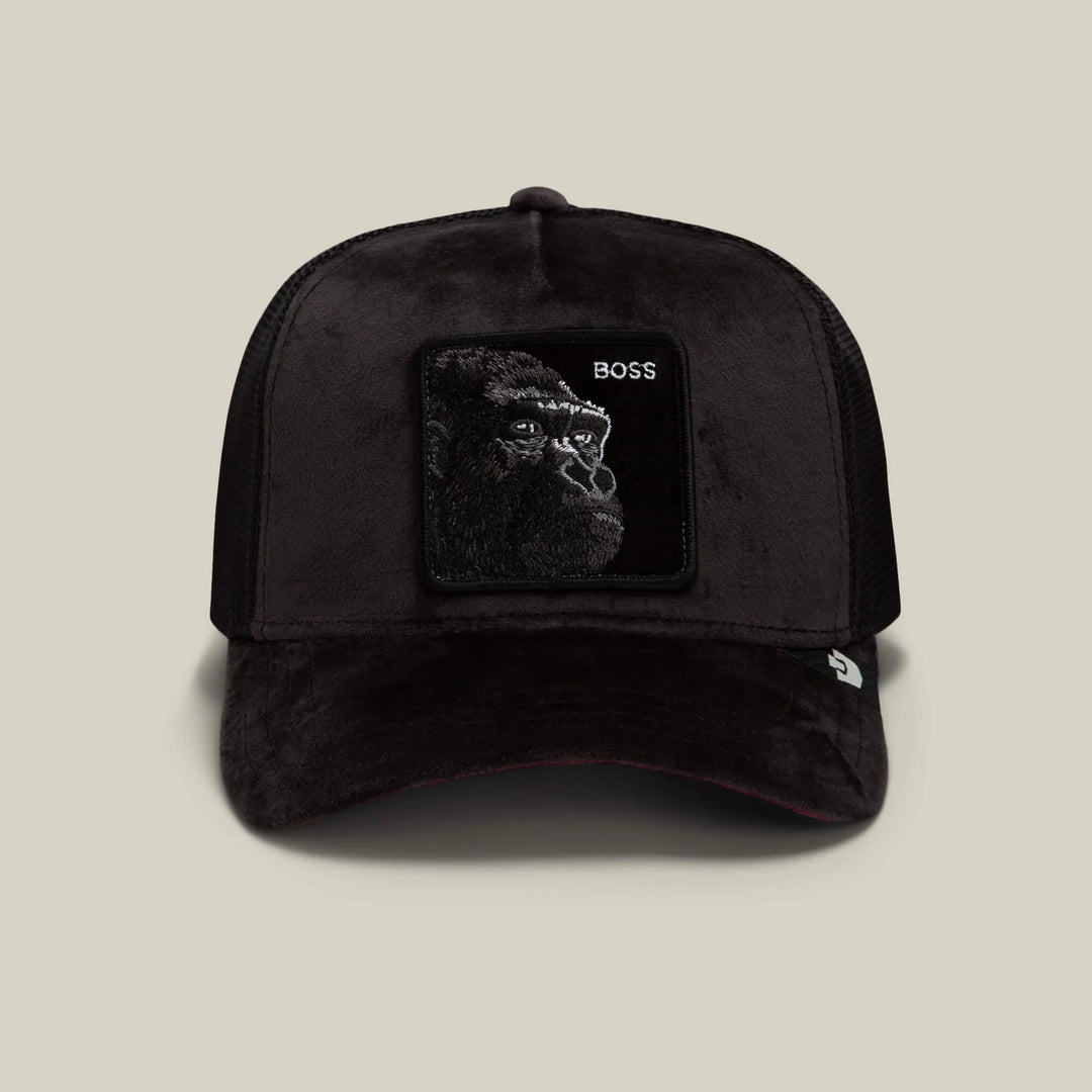 Goorin Bros. Velour Boss trucker void