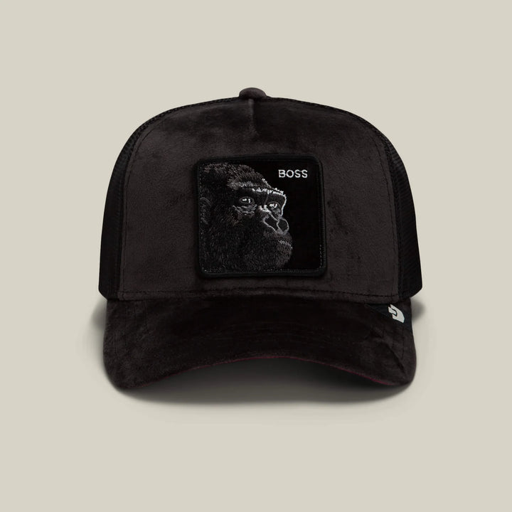 Goorin Bros. Velour Boss trucker void