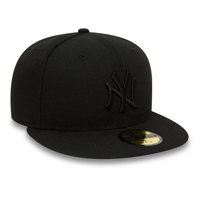 New Era Black on Black 59Fifty NY Yankees black - Shop-Tetuan