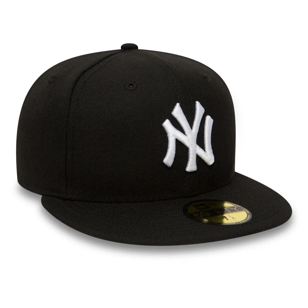 New Era Essential 59Fifty NY Yankees black/white - Shop-Tetuan