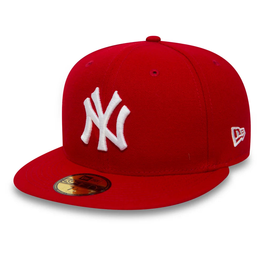 New Era Essential 59Fifty NY Yankees red - Shop-Tetuan