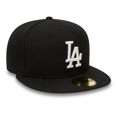 New Era Essential 59Fifty LA Dodgers black/white - Shop-Tetuan