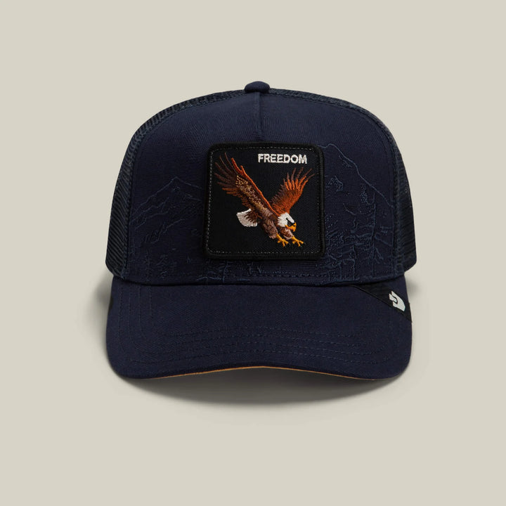 Goorin Bros. Badlands Eagle Trucker edge