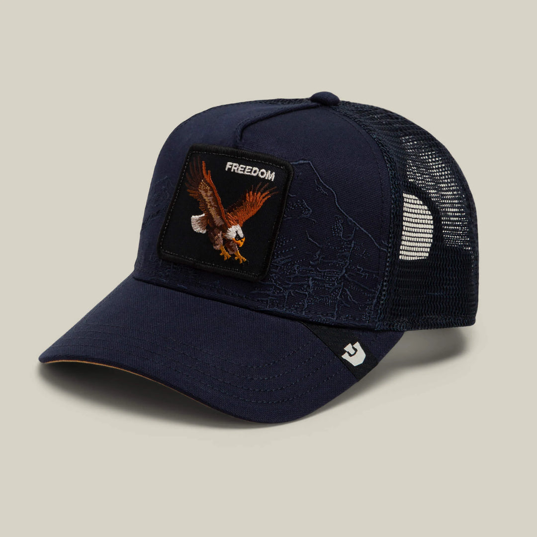 Goorin Bros. Badlands Eagle Trucker edge