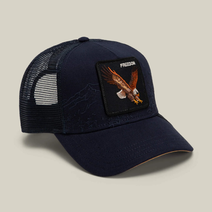 Goorin Bros. Badlands Eagle Trucker edge