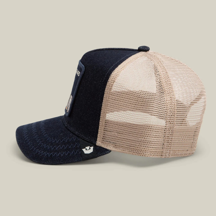Goorin Bros. Denim Guard trucker dark denim