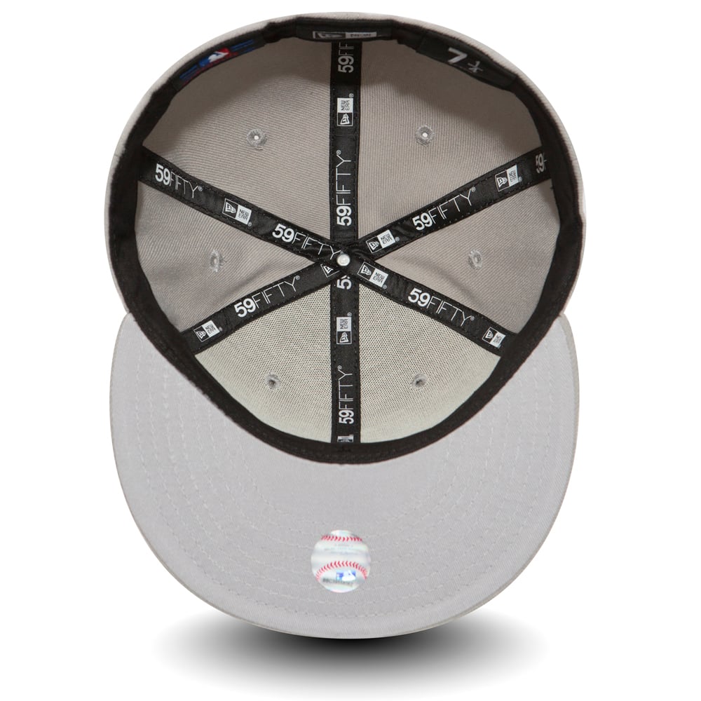 New Era Essential 59Fifty LA Dodgers gray/white - Shop-Tetuan