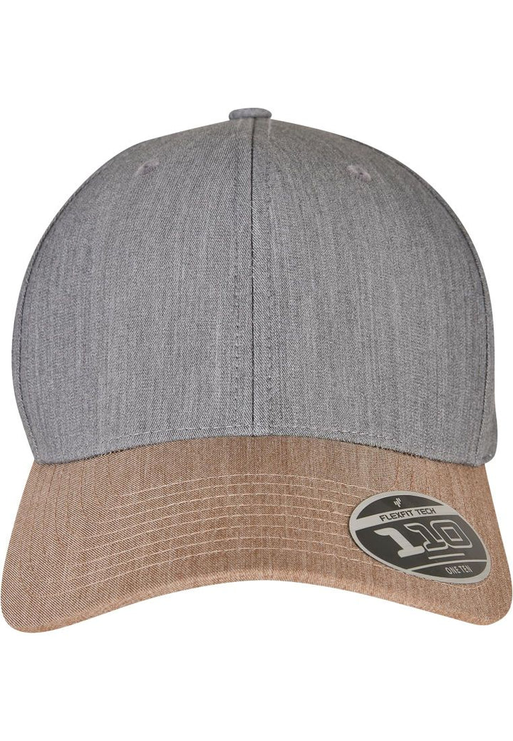 Yupoong 110 Melange Mix Cap grey/khaki - Shop-Tetuan