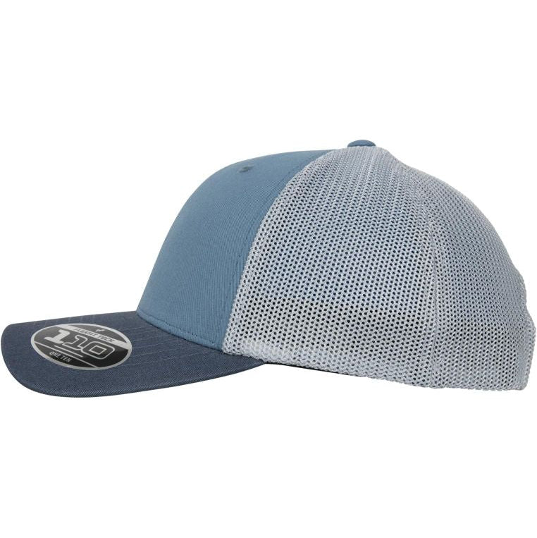 The 110 Flexfit trucker cap blue tones - Shop-Tetuan