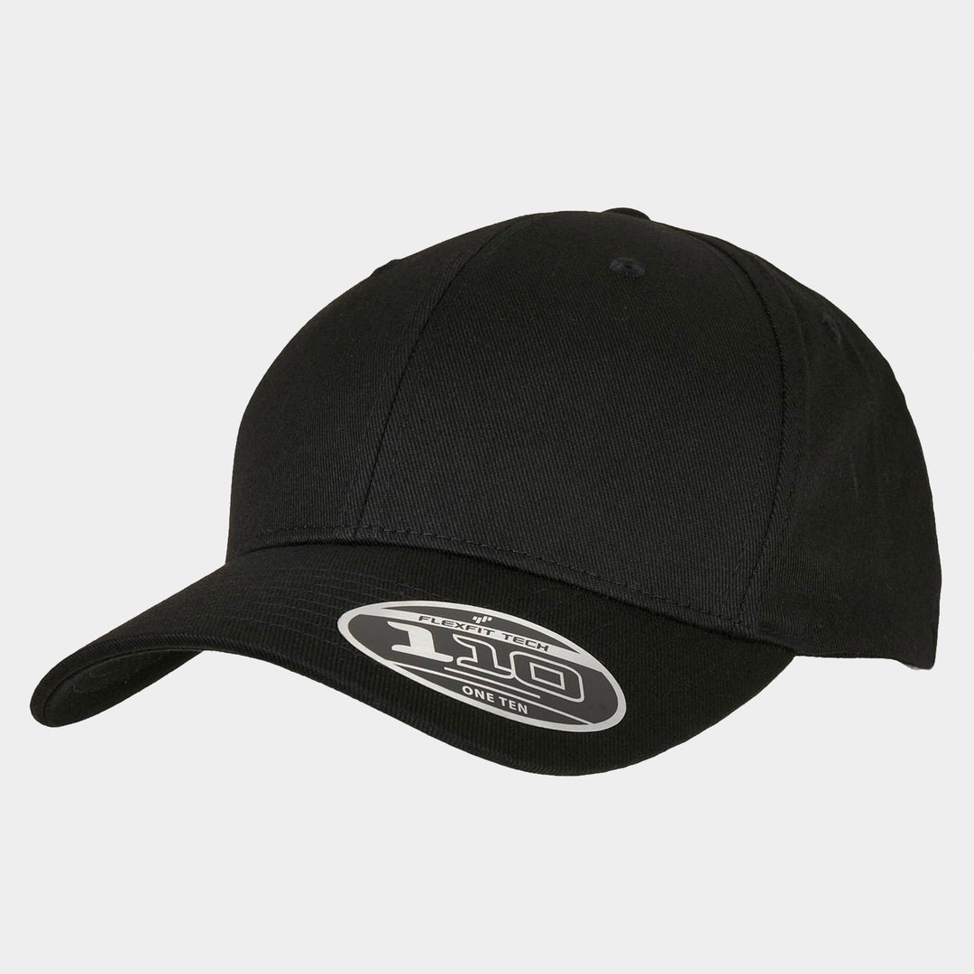 Flexfit 110 Curved Visor Snapback black - Shop-Tetuan