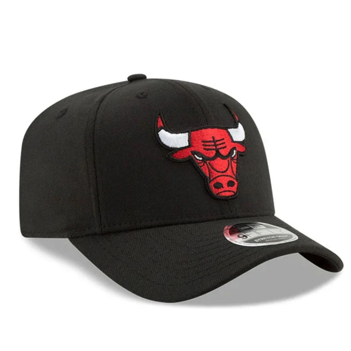 New Era Stretch Snap 9Fifty C Bulls black - Shop-Tetuan