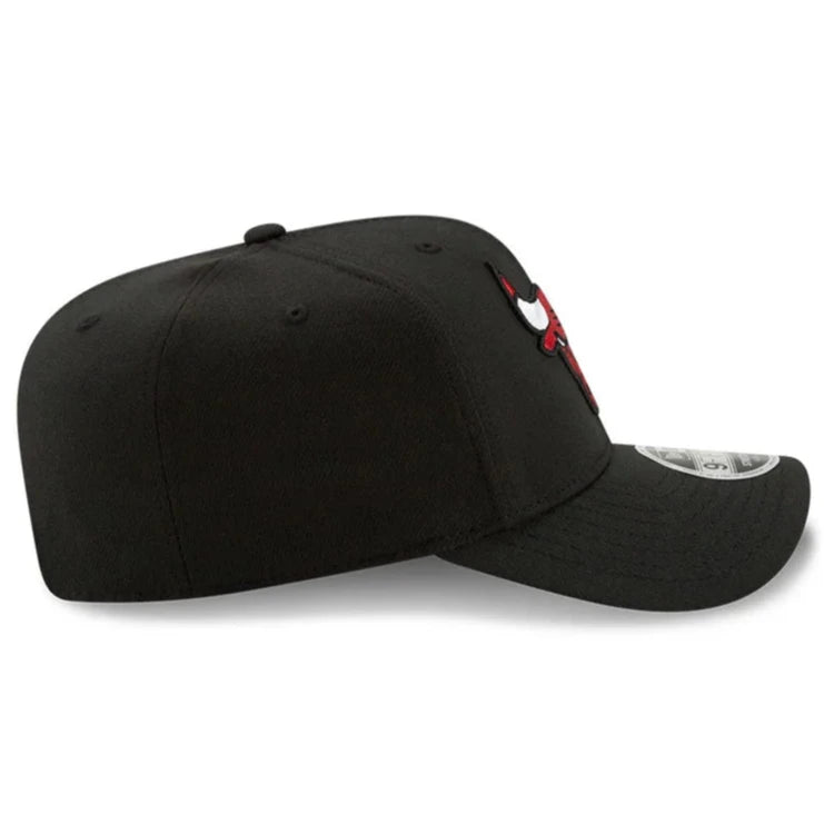 New Era Stretch Snap 9Fifty C Bulls black - Shop-Tetuan