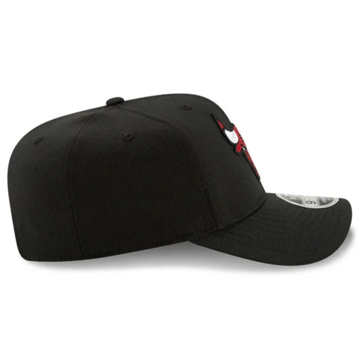 New Era Stretch Snap 9Fifty C Bulls black - Shop-Tetuan