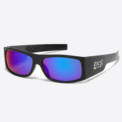 Locs Rectangle Sunglasses blk/purple - Shop-Tetuan