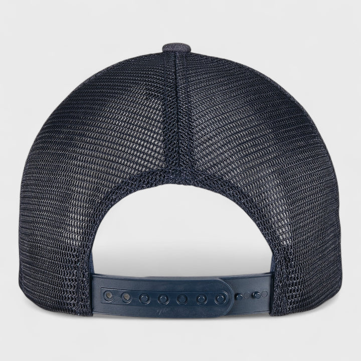 110 Flexfit Melange Trucker heather/navy