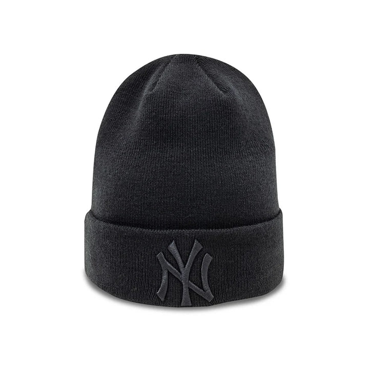 New Era MLB Essential Cuff beanie NY Yankees black/black