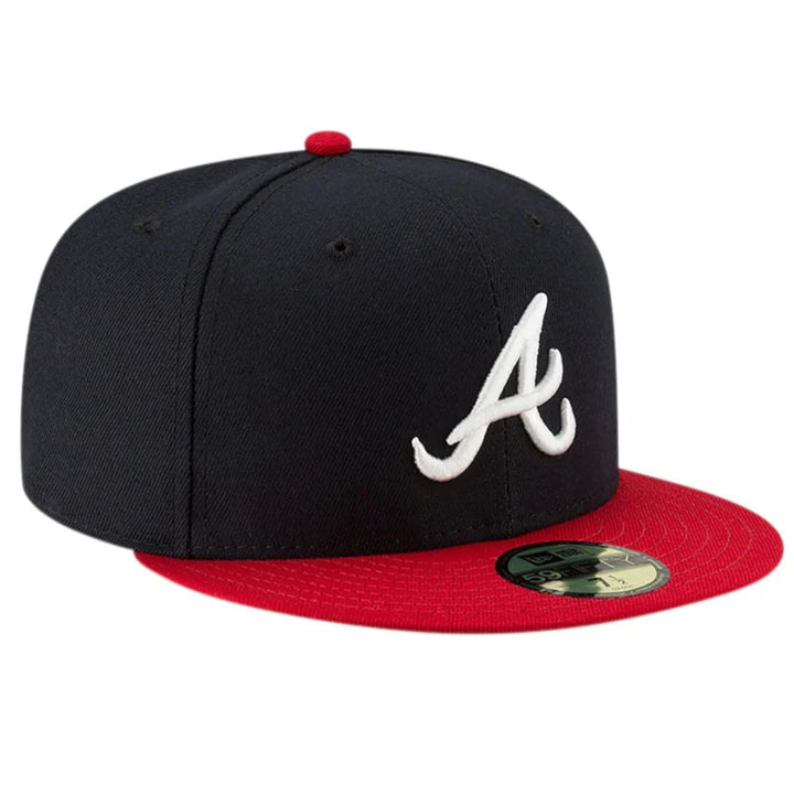 New Era Authentic On Field Home 59Fifty A Braves navy/red - Shop-Tetuan