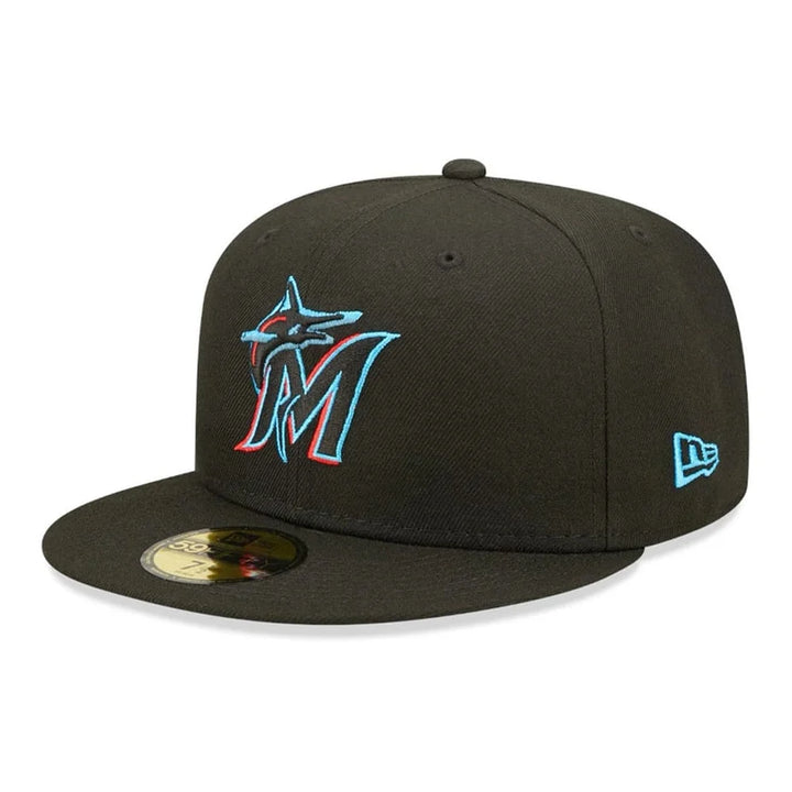 New Era Authentic On Field Game 59Fifty M Marlins black