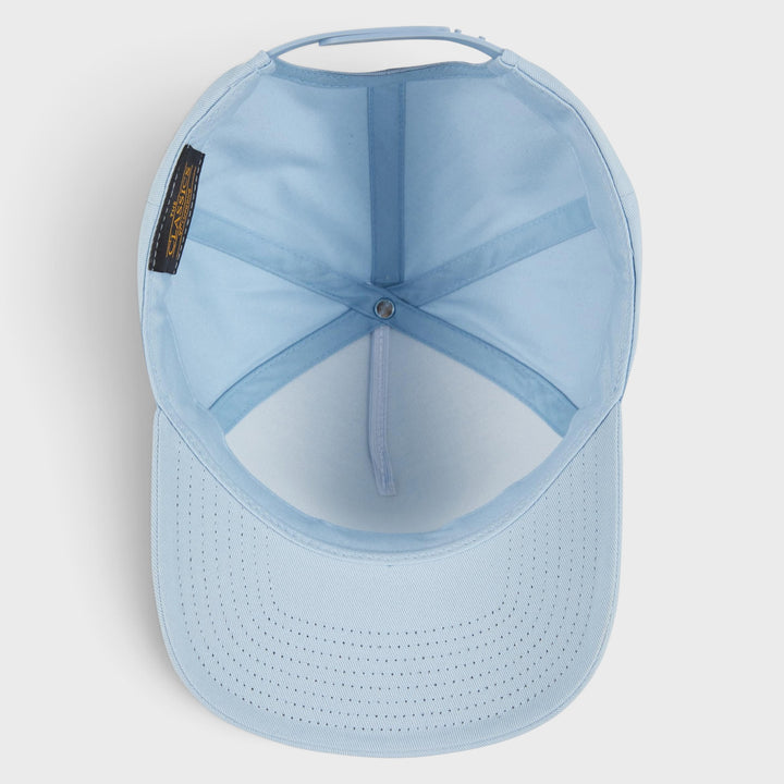 The Classics Yupoong 5-Panel Curved Classic snapback lightblue
