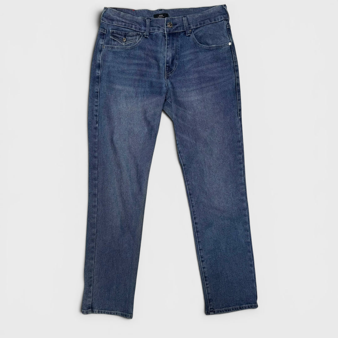True Religion Geno Relaxed Slim jeans denim blue 32 - Shop-Tetuan