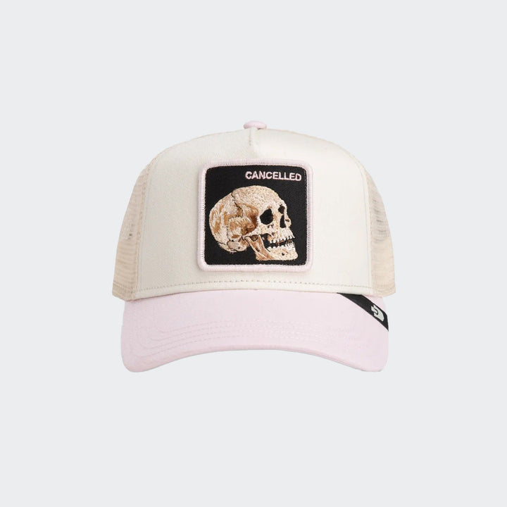 Goorin Bros. The Cancelled Skull trucker chalk/whisper - Shop-Tetuan