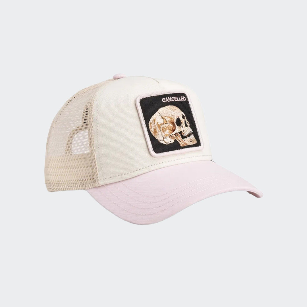 Goorin Bros. The Cancelled Skull trucker chalk/whisper - Shop-Tetuan