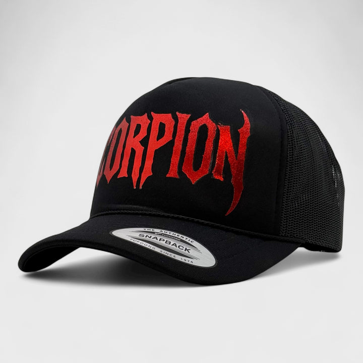 Vlizada Metallic Scorpion cap black/red - Shop-Tetuan