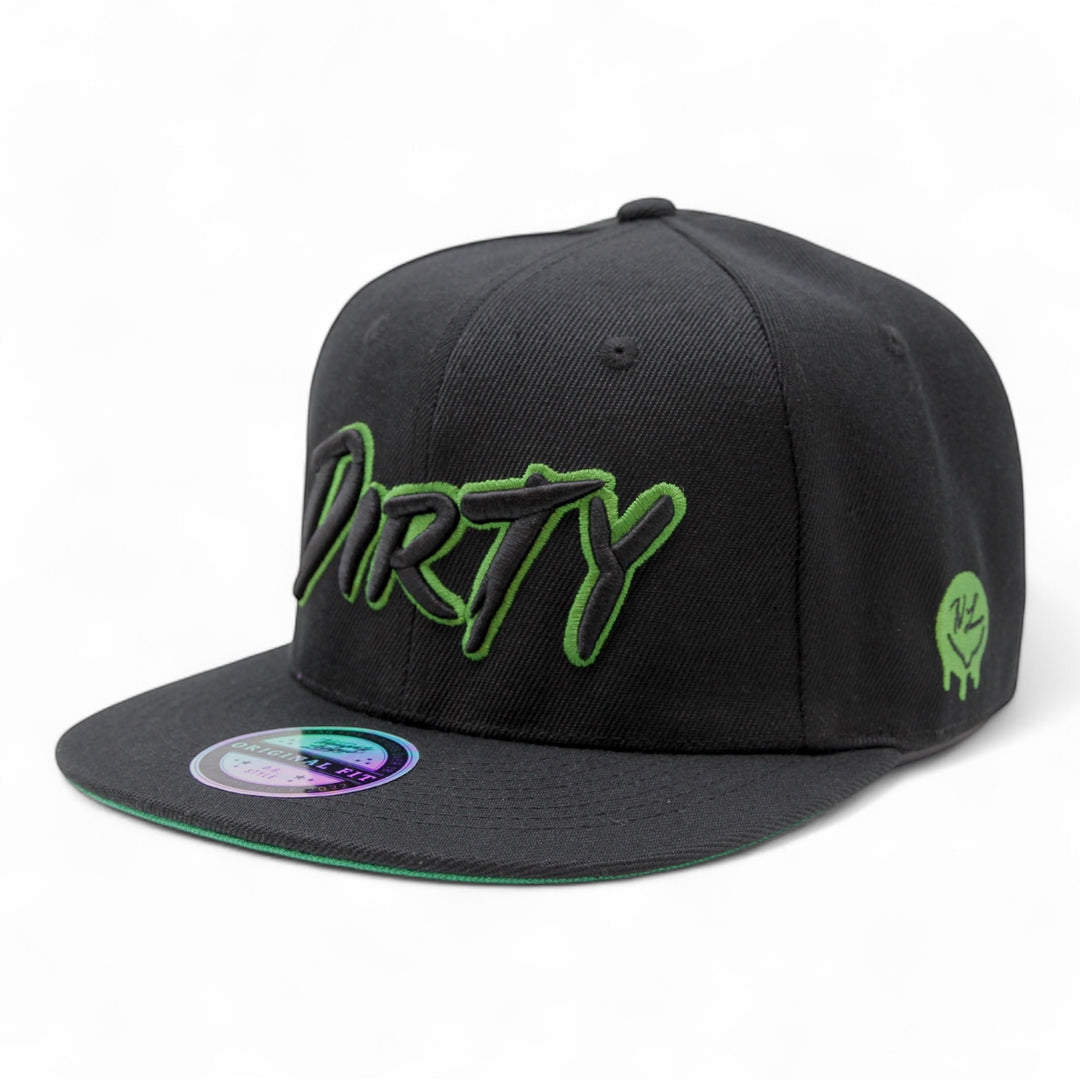 Naughty League Detroit Dirty Kermits fitted black - Shop-Tetuan
