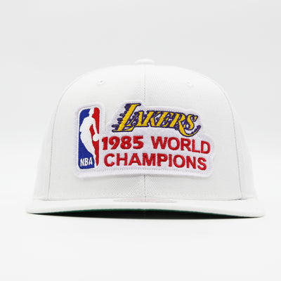 Mitchell & Ness NBA Champs snapback HWC LA Lakers white