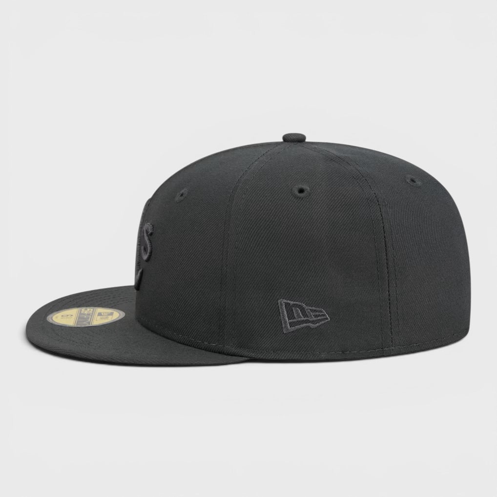 New Era Blackout Basic 59Fifty O Athletics blk/blk