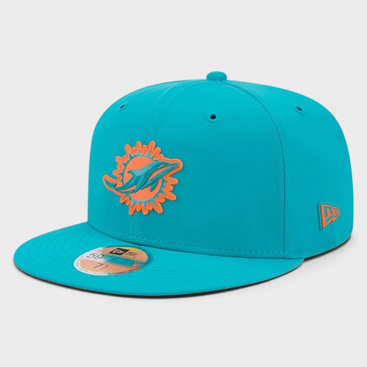 New Era NFL 2026 Sideline59Fifty M Dolphins turquoise