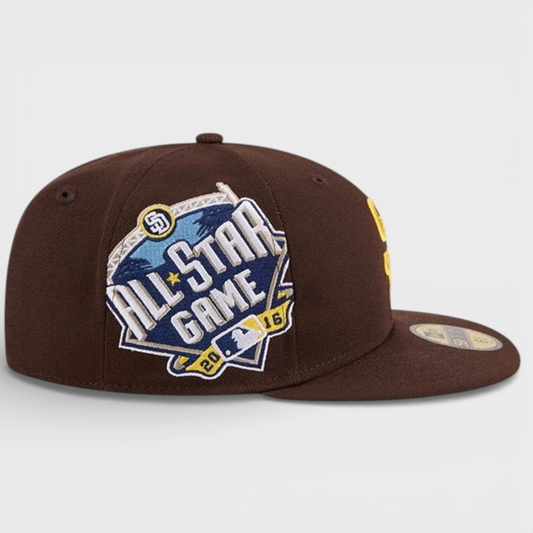 New Era MLB Hidden Hit 59Fifty SD Padres brown - Shop-Tetuan