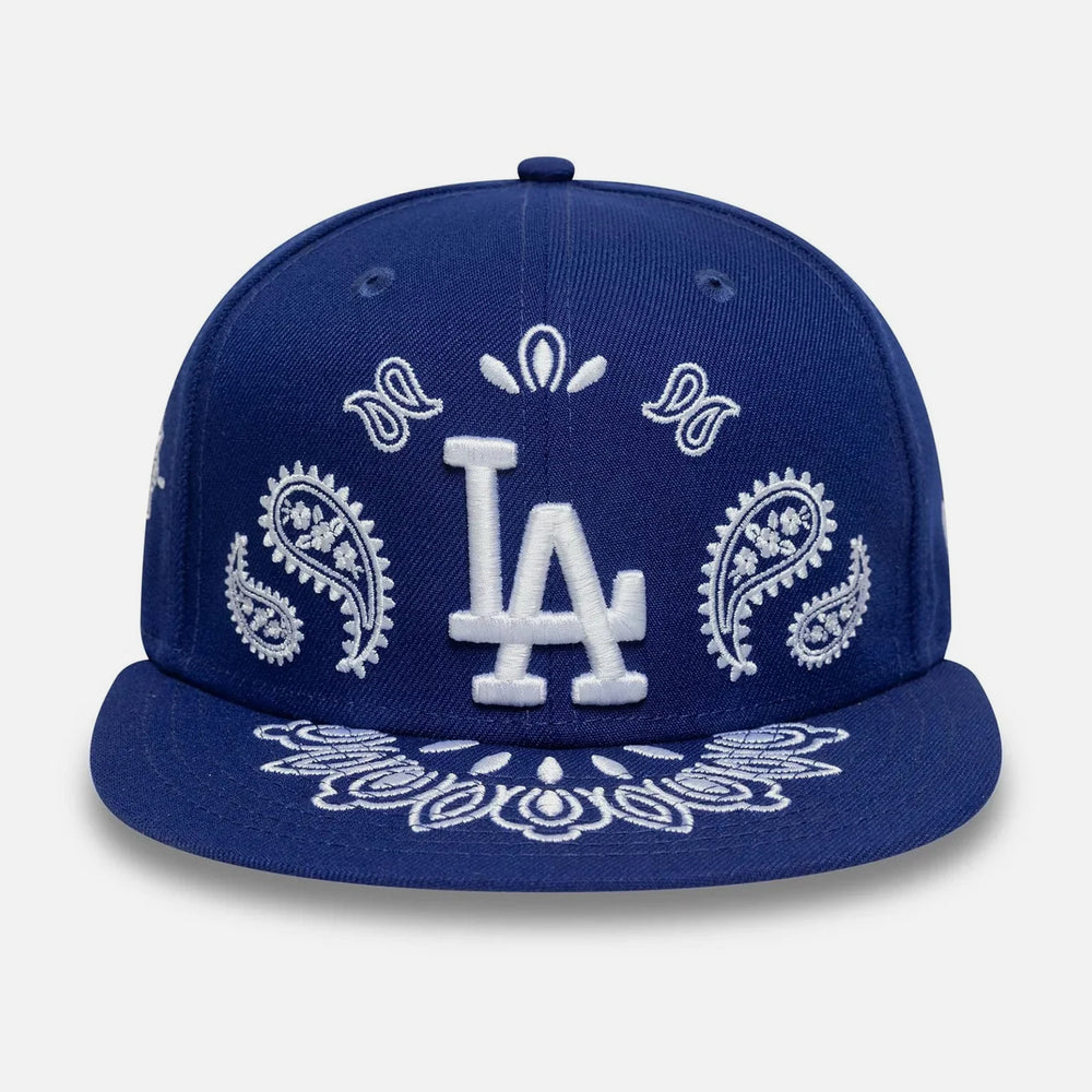 New Era MLB Paisley 59Fifty LA Dodgers blue - Shop-Tetuan