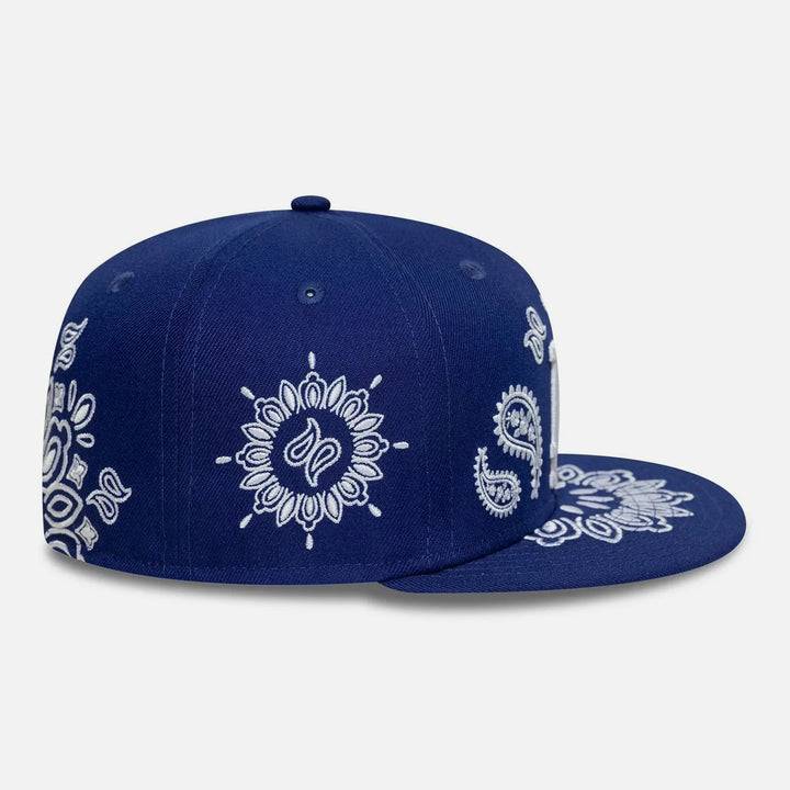 New Era MLB Paisley 59Fifty LA Dodgers blue - Shop-Tetuan