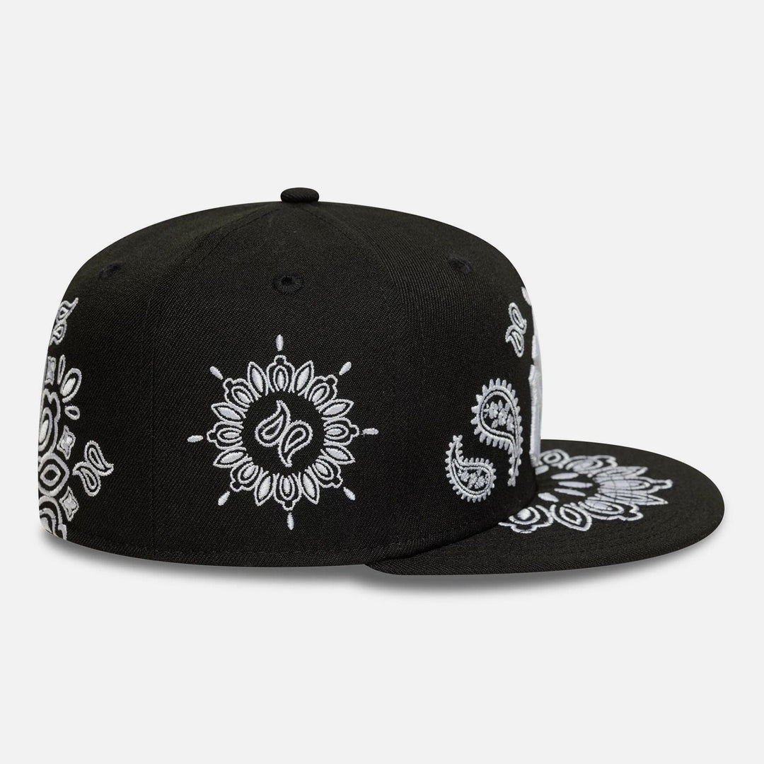 New Era MLB Paisley 59Fifty NY Yankees black - Shop-Tetuan