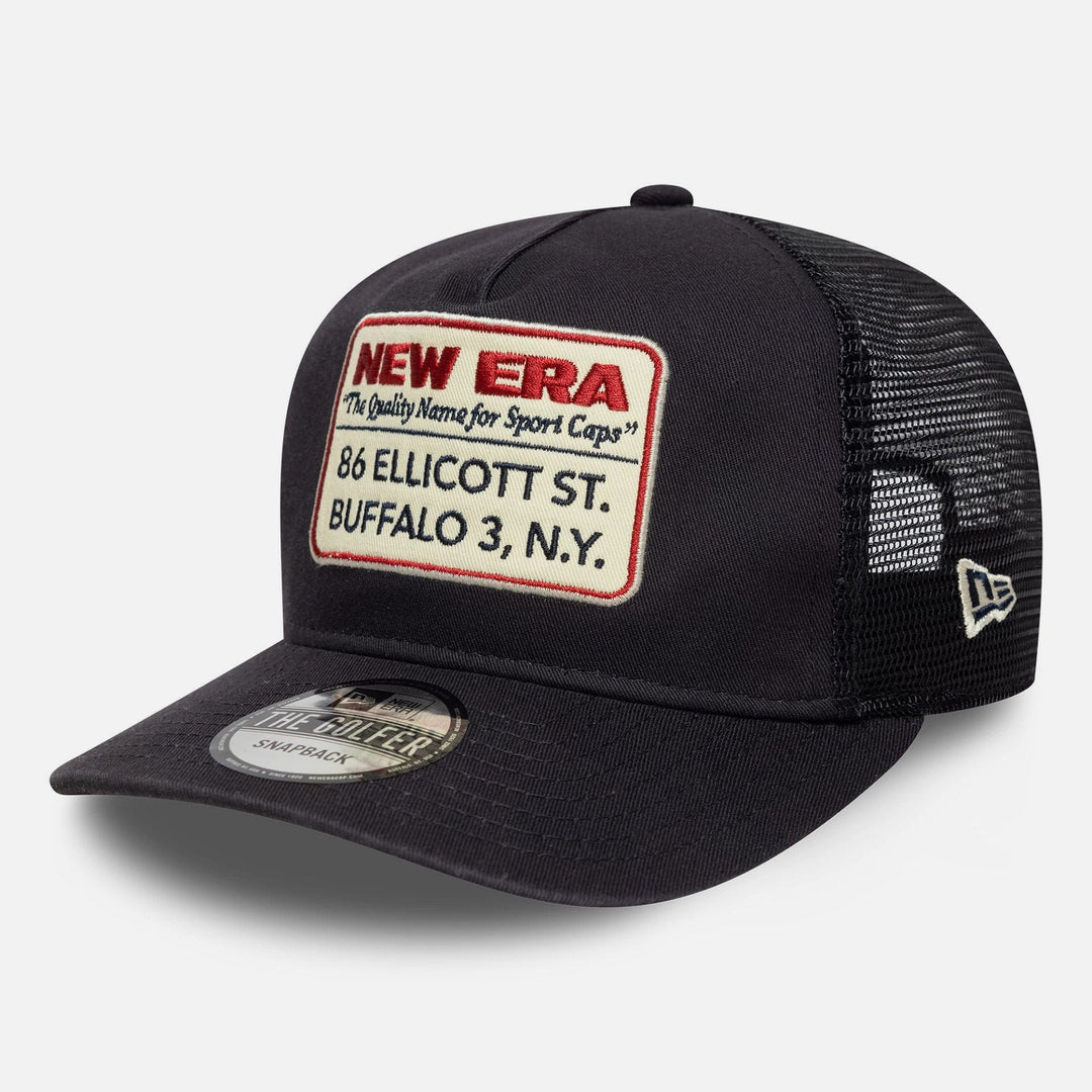 New Era Patch 19Twenty Adjustable Cap navy - Shop-Tetuan