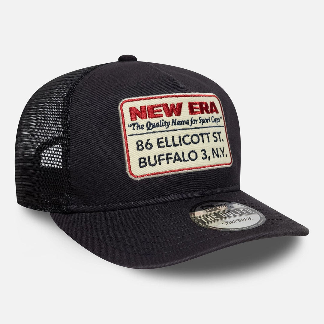 New Era Patch 19Twenty Adjustable Cap navy - Shop-Tetuan