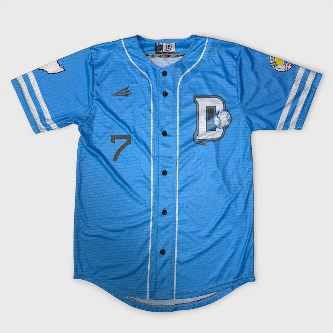 Triton Mavericks Of Mentor Office Solutions Inc #7 Lipoid Jersey light blue M - Shop-Tetuan