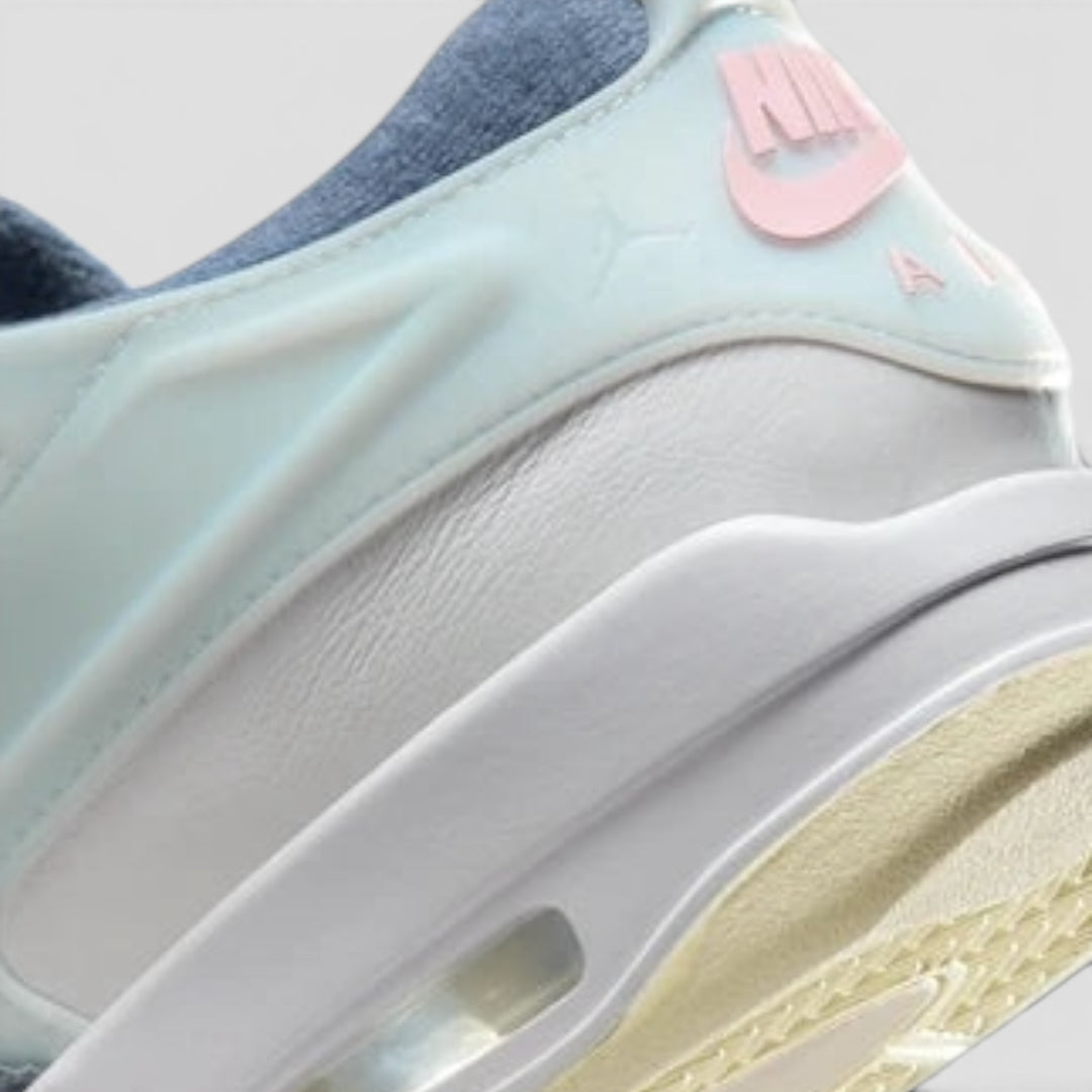 Air Jordan 4 RM white/prism pink-diffused blue